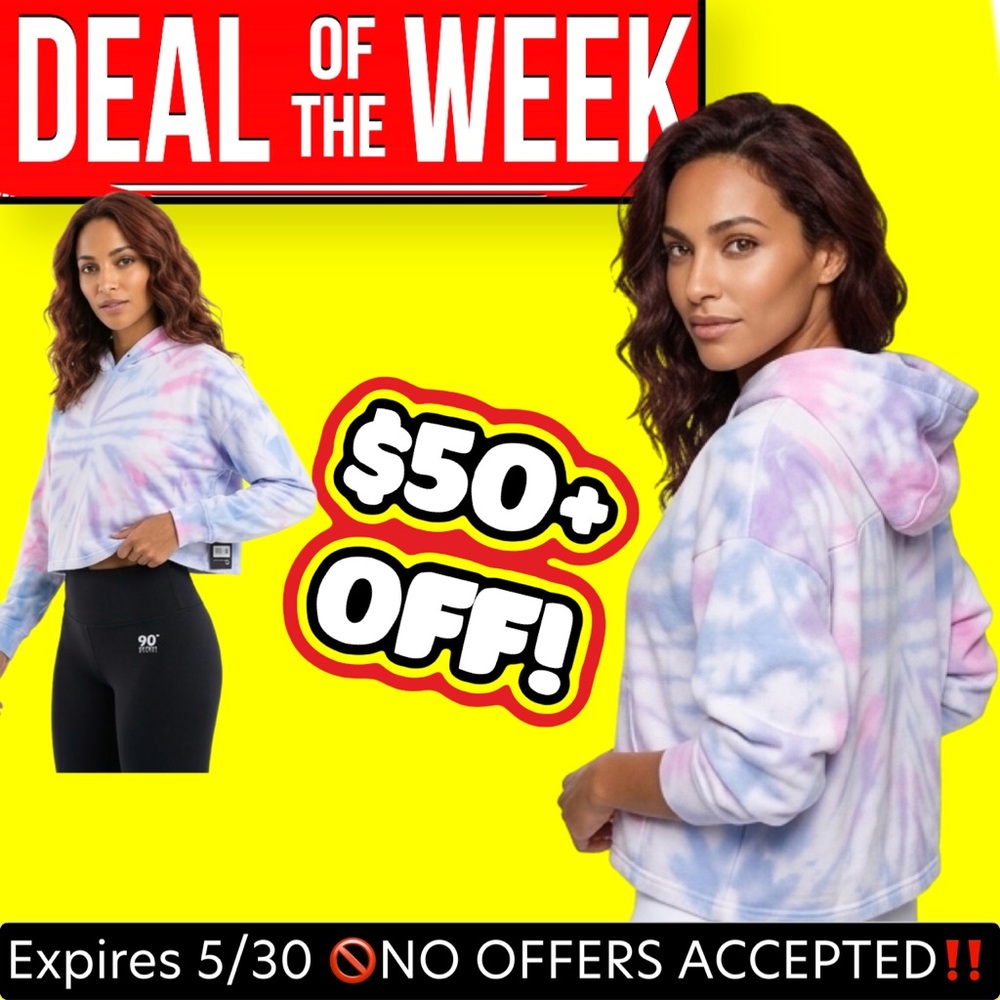 🔥🆕 90 degree by reflex tiedye super soft hoodie